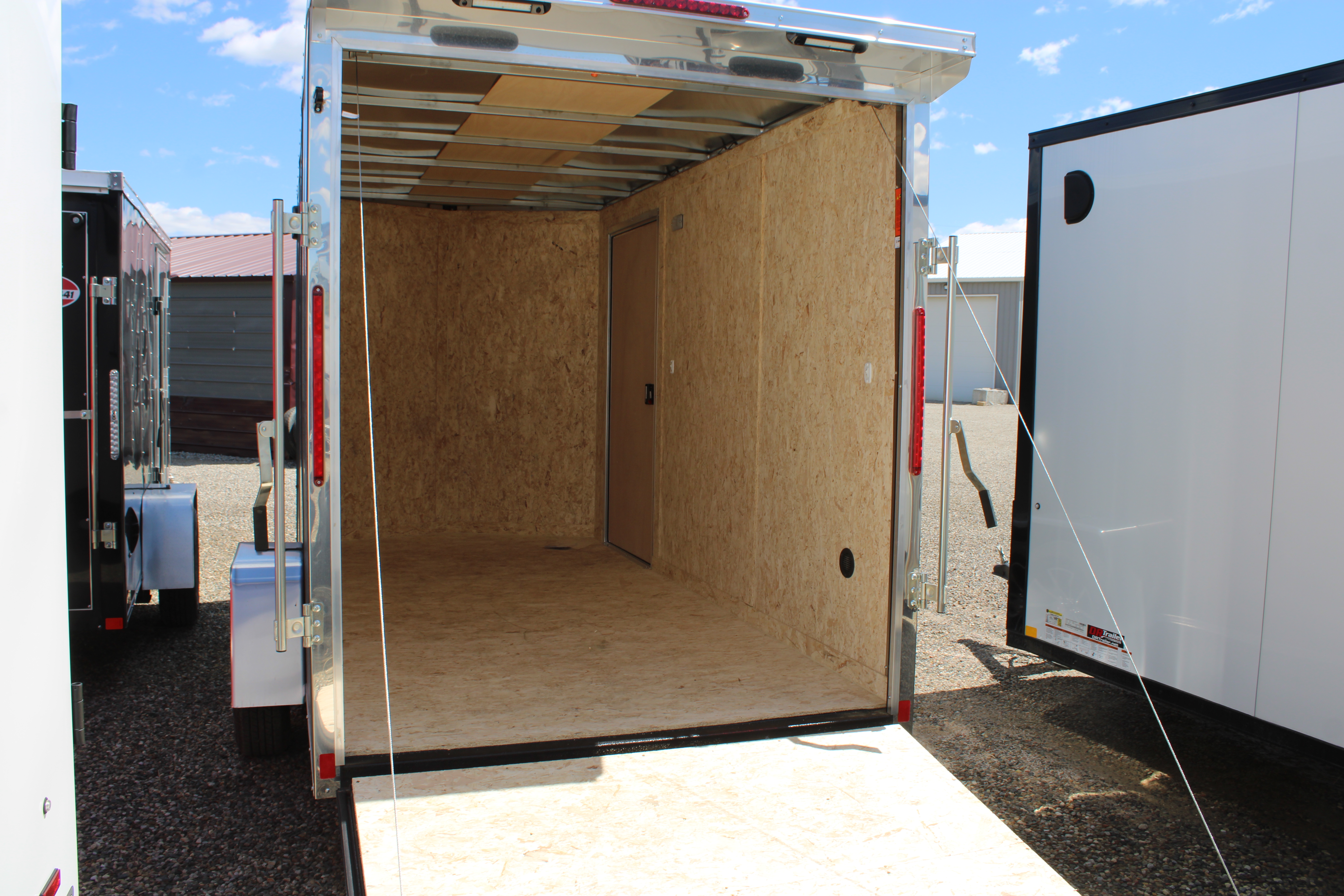 New 2026 Compass 6' X 12' R STOCK ID 53605 Cargo / Enclosed Trailer
