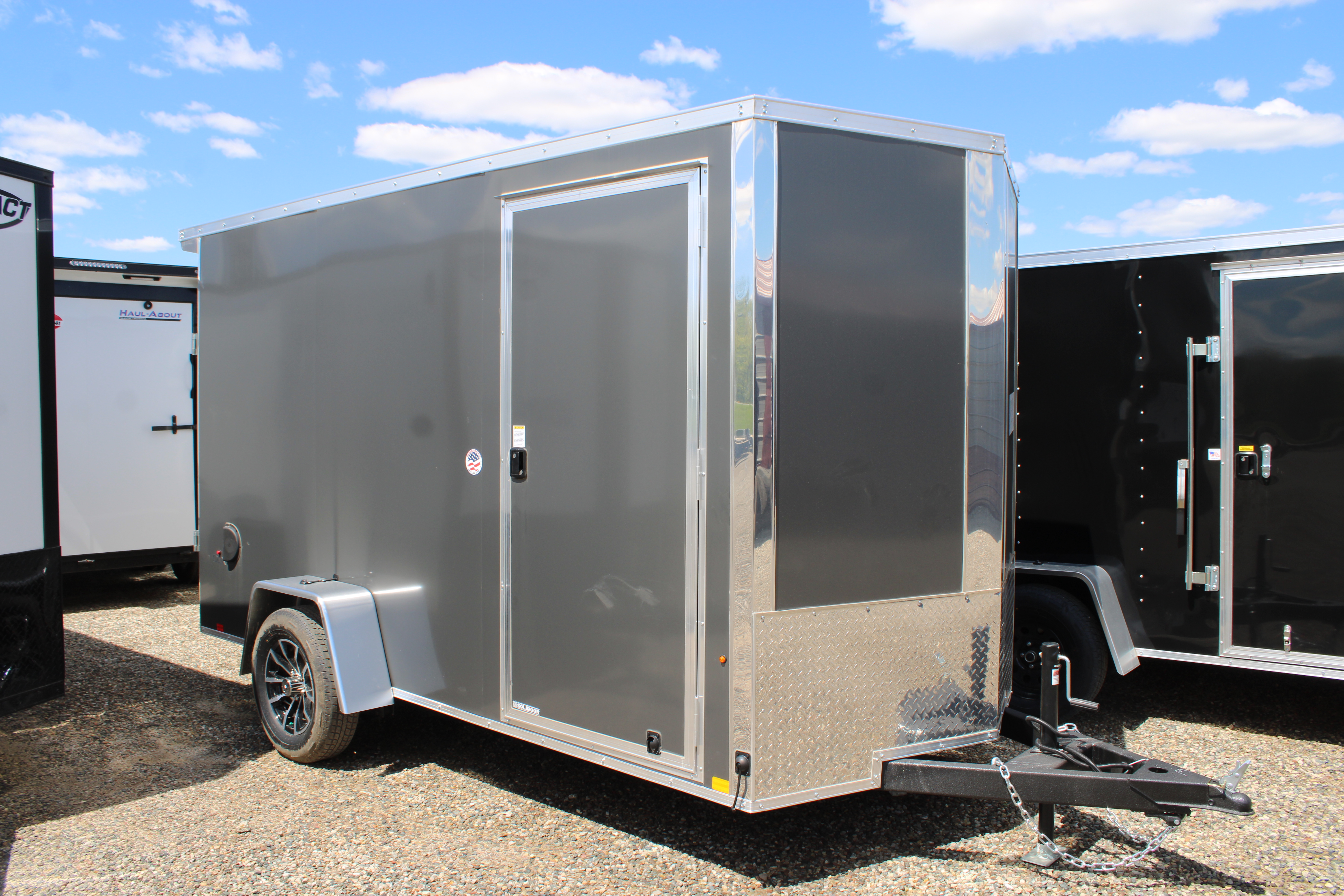 New 2026 Compass 6' X 12' R STOCK ID 53605 Cargo / Enclosed Trailer