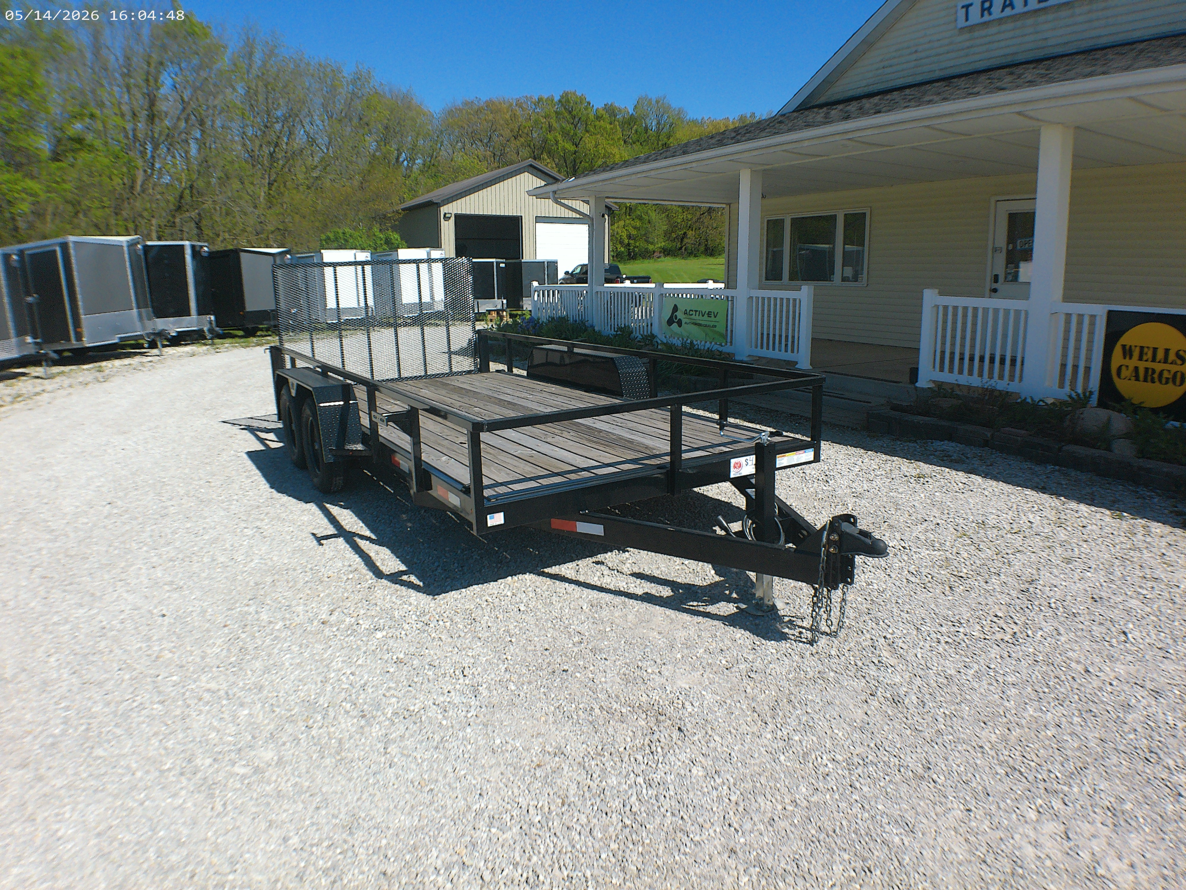 New 2026 BND Trailers 7x16 Landscape Trailer