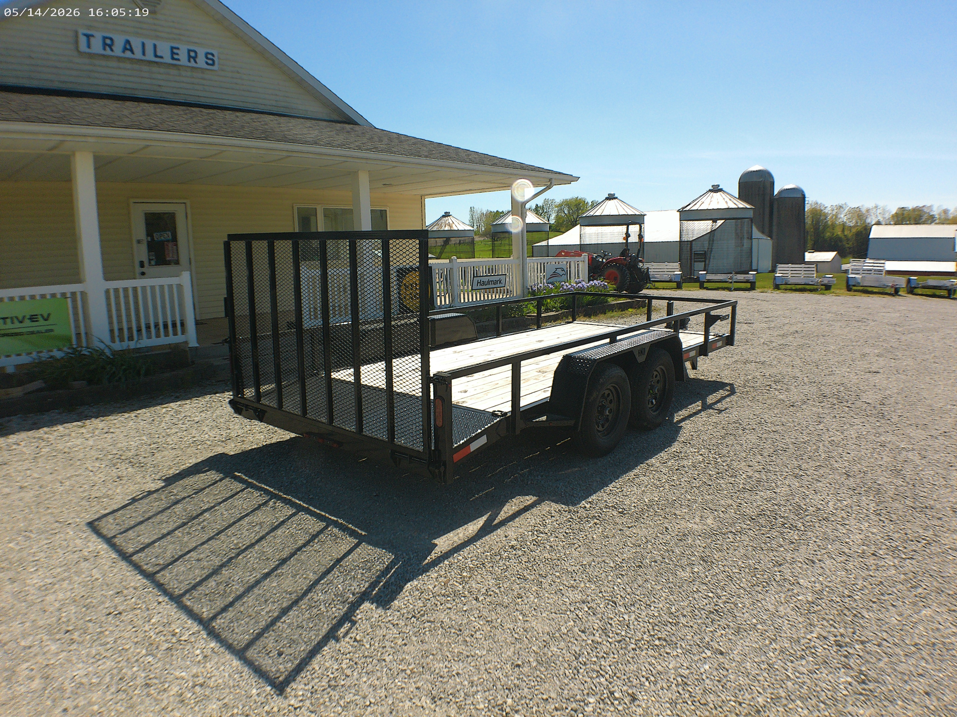 New 2026 BND Trailers 7x16 Landscape Trailer