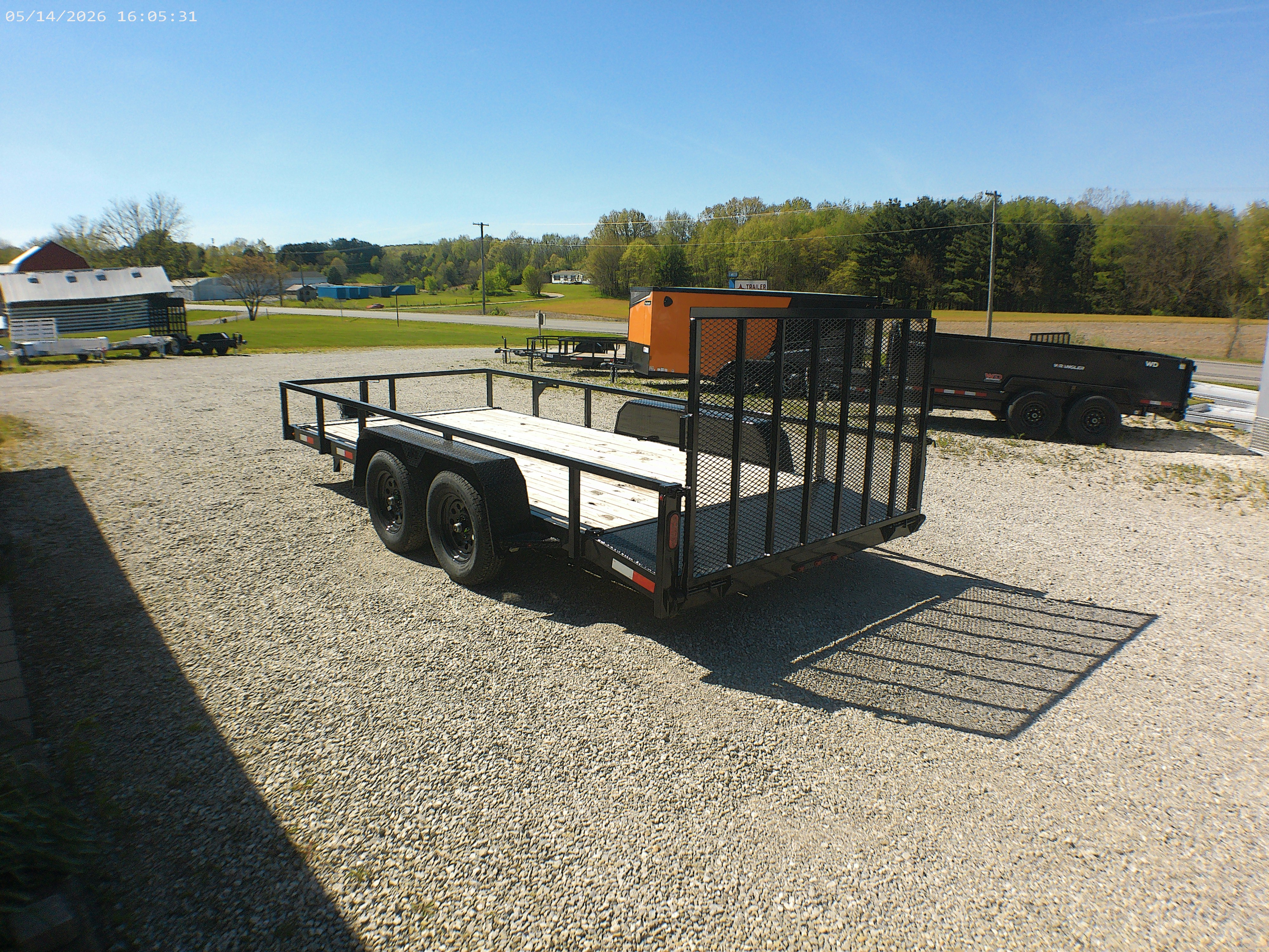 New 2026 BND Trailers 7x16 Landscape Trailer