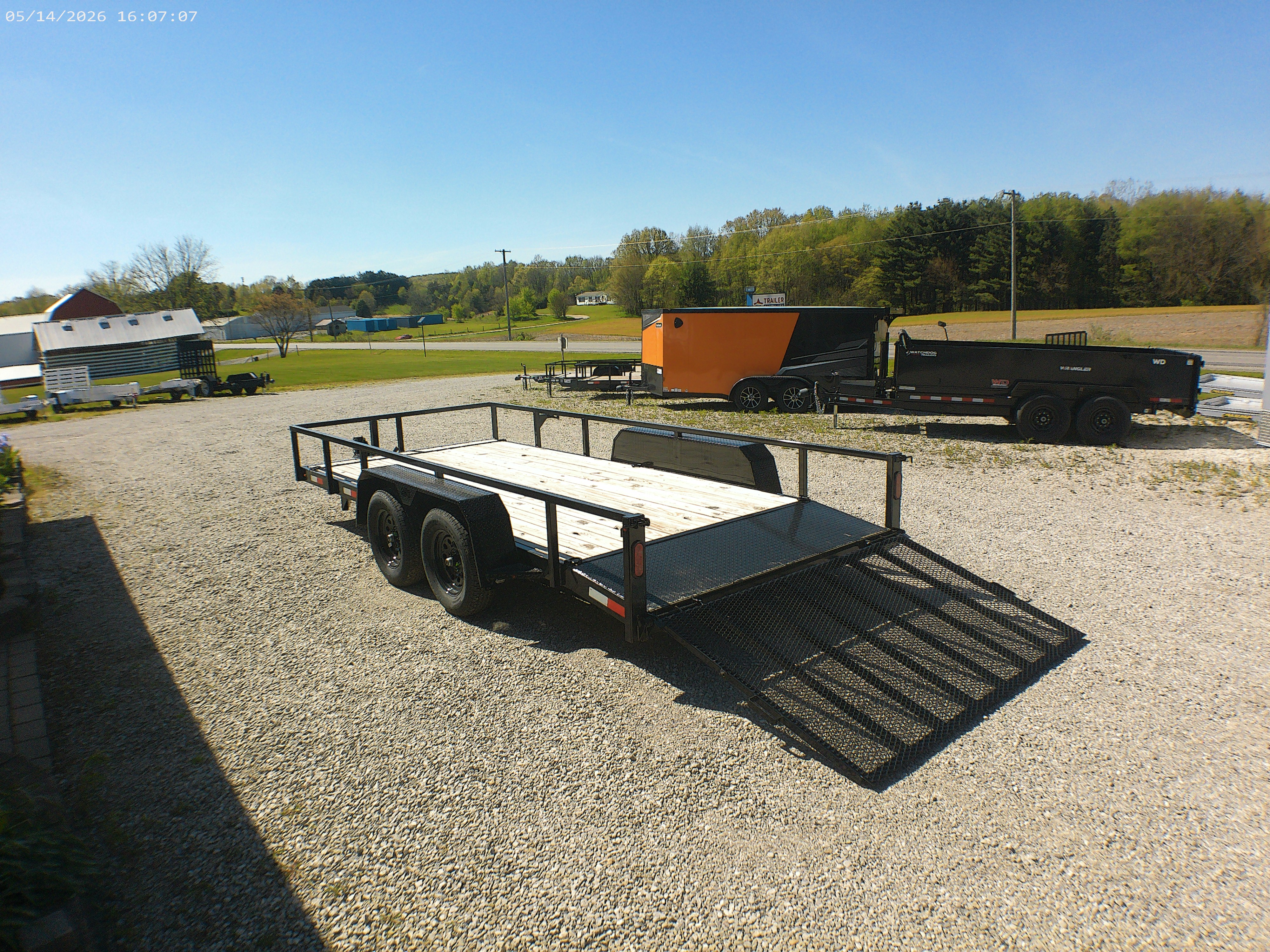 New 2026 BND Trailers 7x16 Landscape Trailer