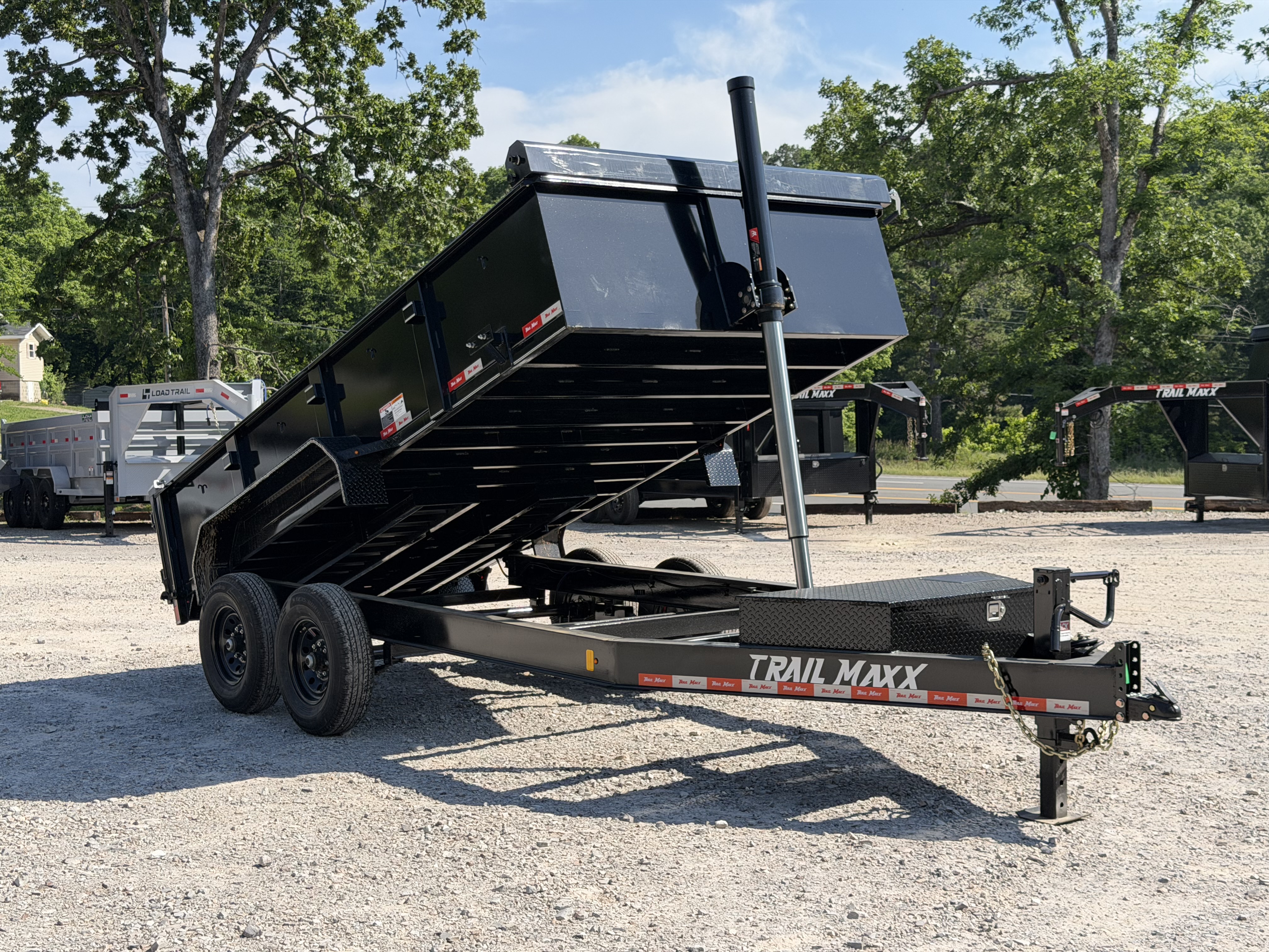 New 2026 Trail Maxx 83X14 2' SIDE 14K GVWR Dump Trailer