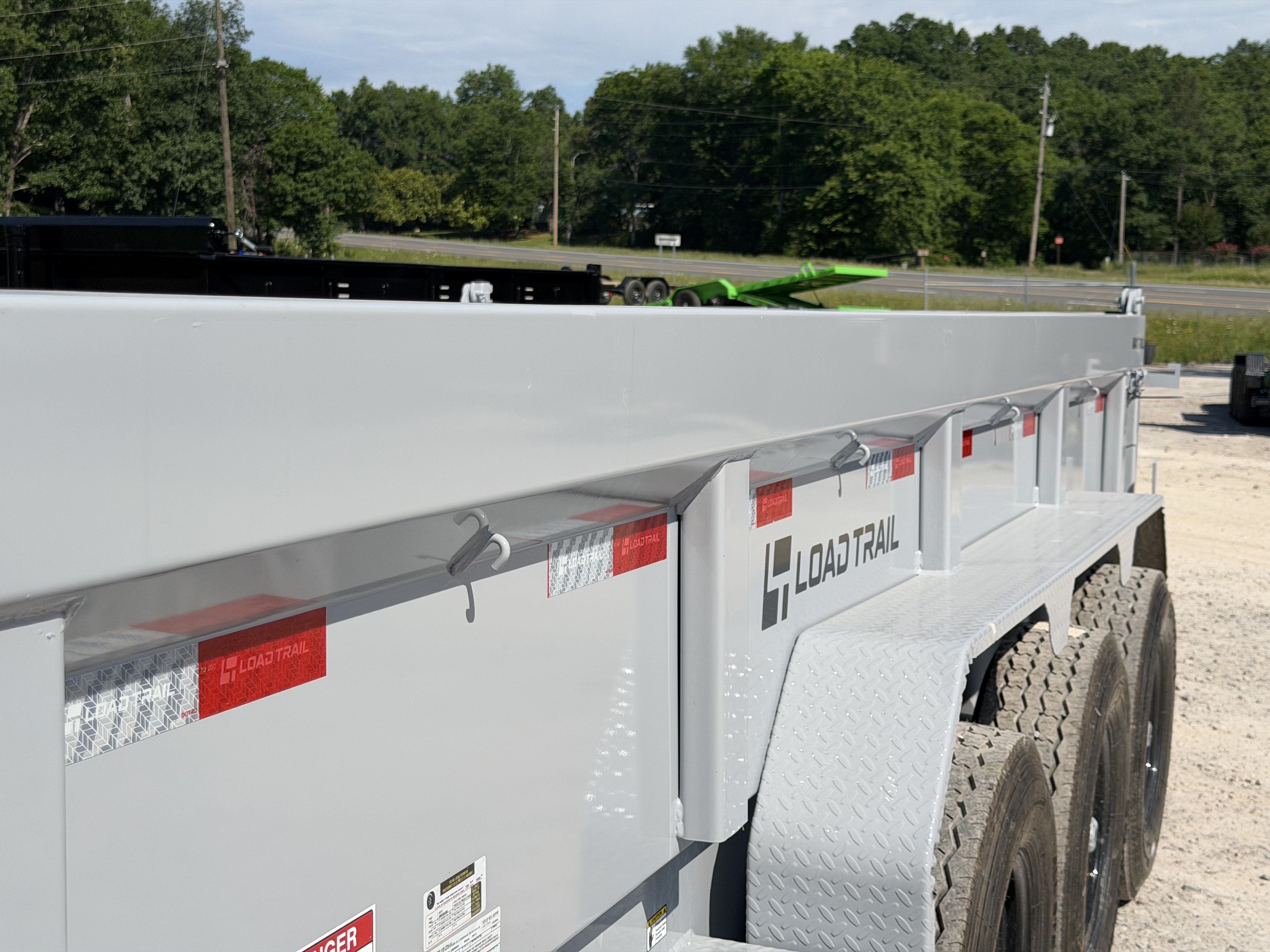 New 2026 Load Trail DL 83X16 21K GVWR 14 PLY TIRES 7 GAUGE FLOOR SCISSOR HOIST Dump Trailer