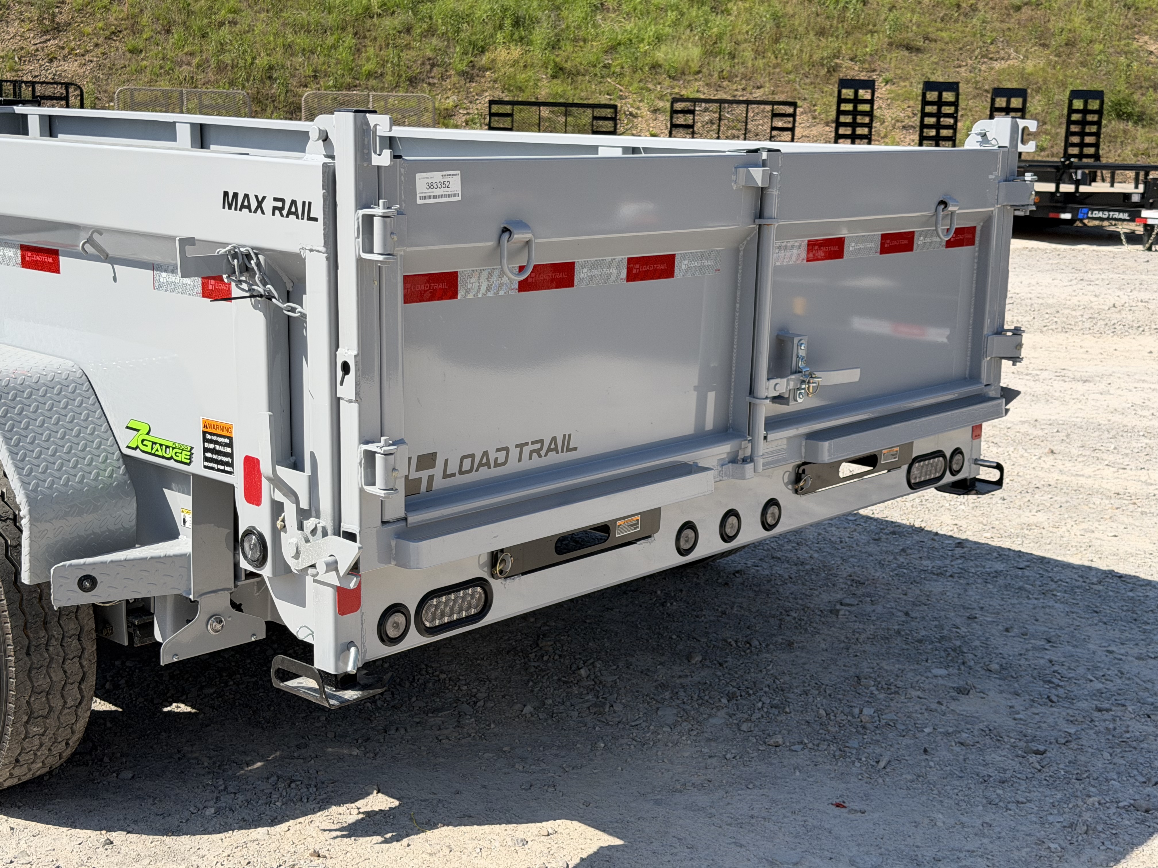New 2026 Load Trail DL 83X16 21K GVWR 14 PLY TIRES 7 GAUGE FLOOR SCISSOR HOIST Dump Trailer