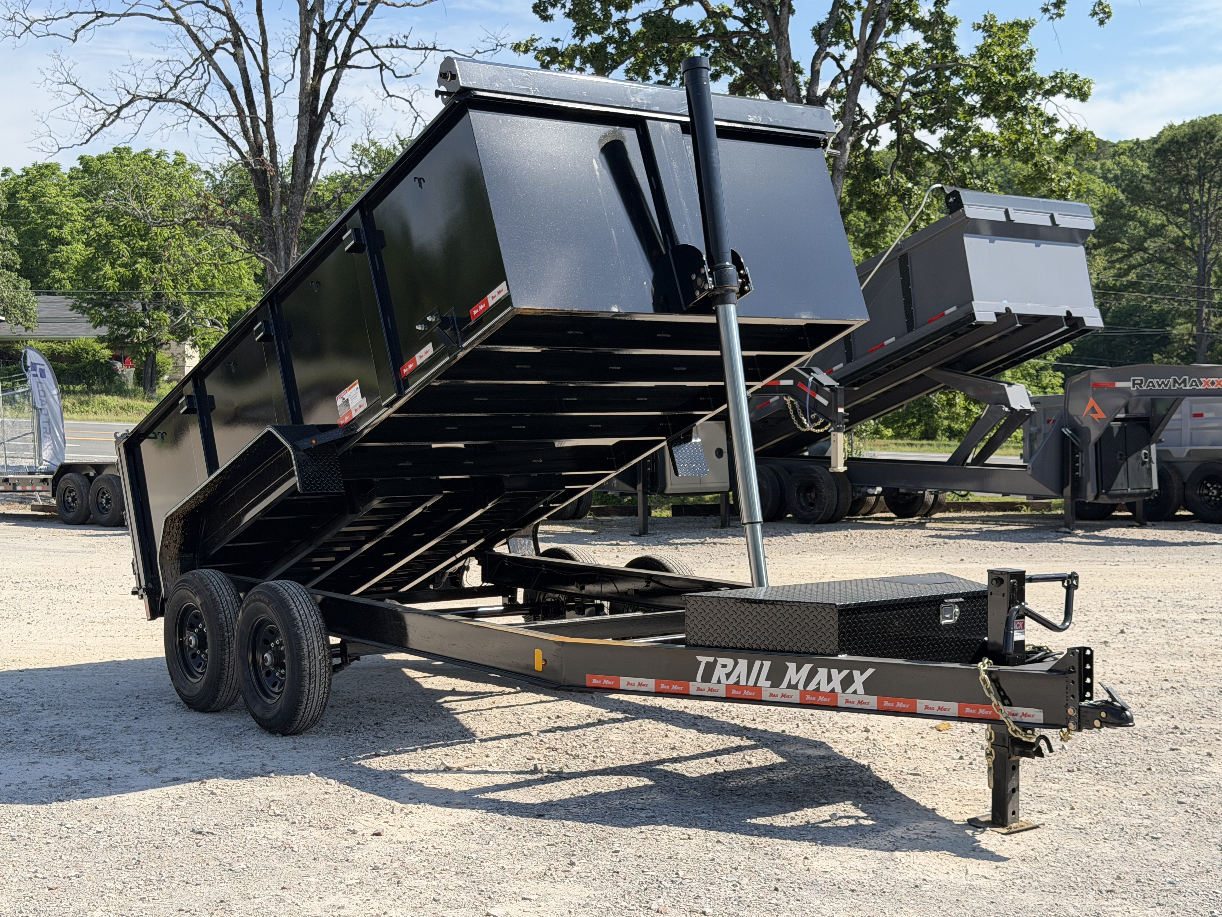 New 2026 Trail Maxx 83X14 HIGH SIDE 14K GVWR Dump Trailer