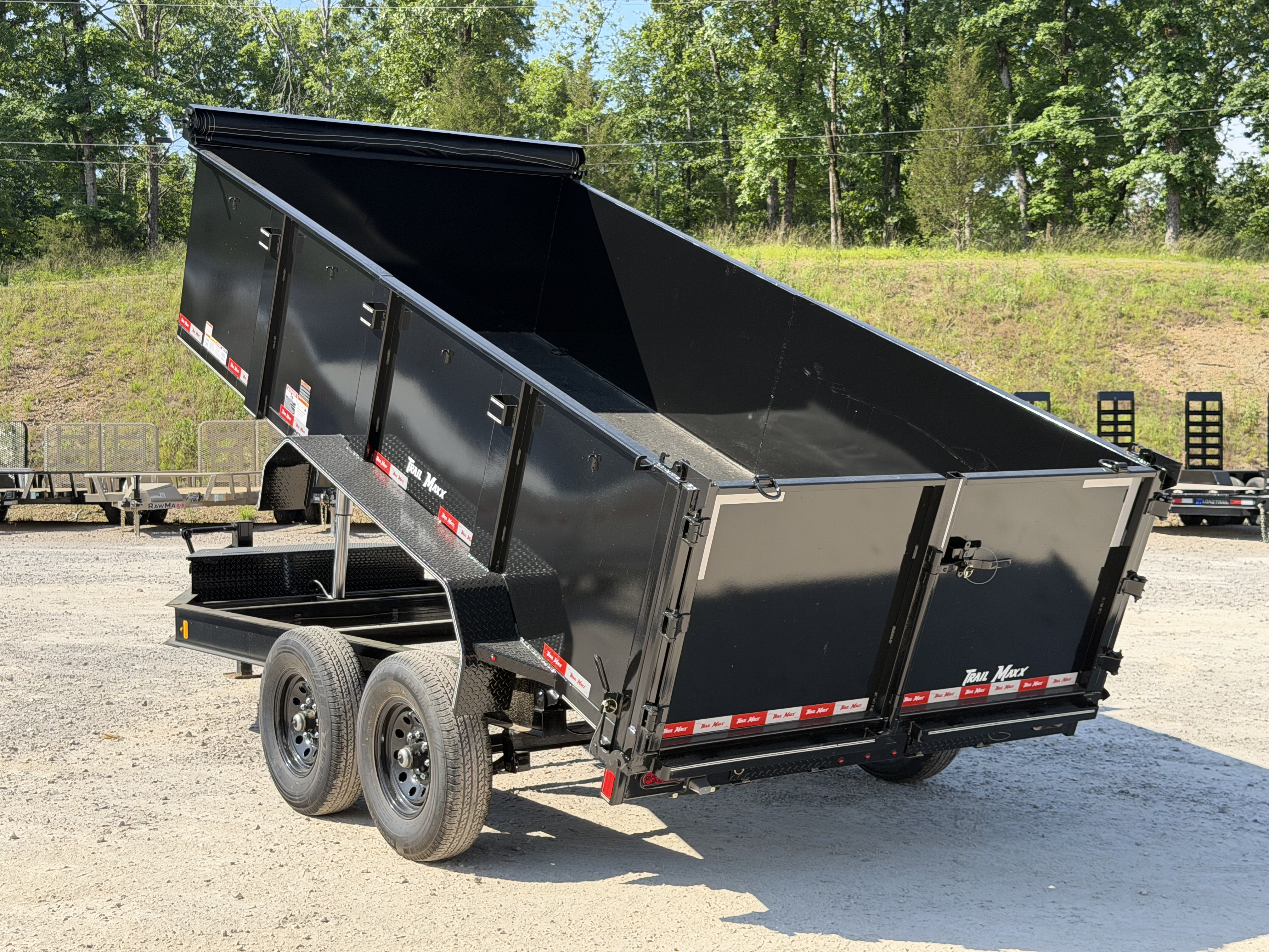 New 2026 Trail Maxx 83X14 HIGH SIDE 14K GVWR Dump Trailer