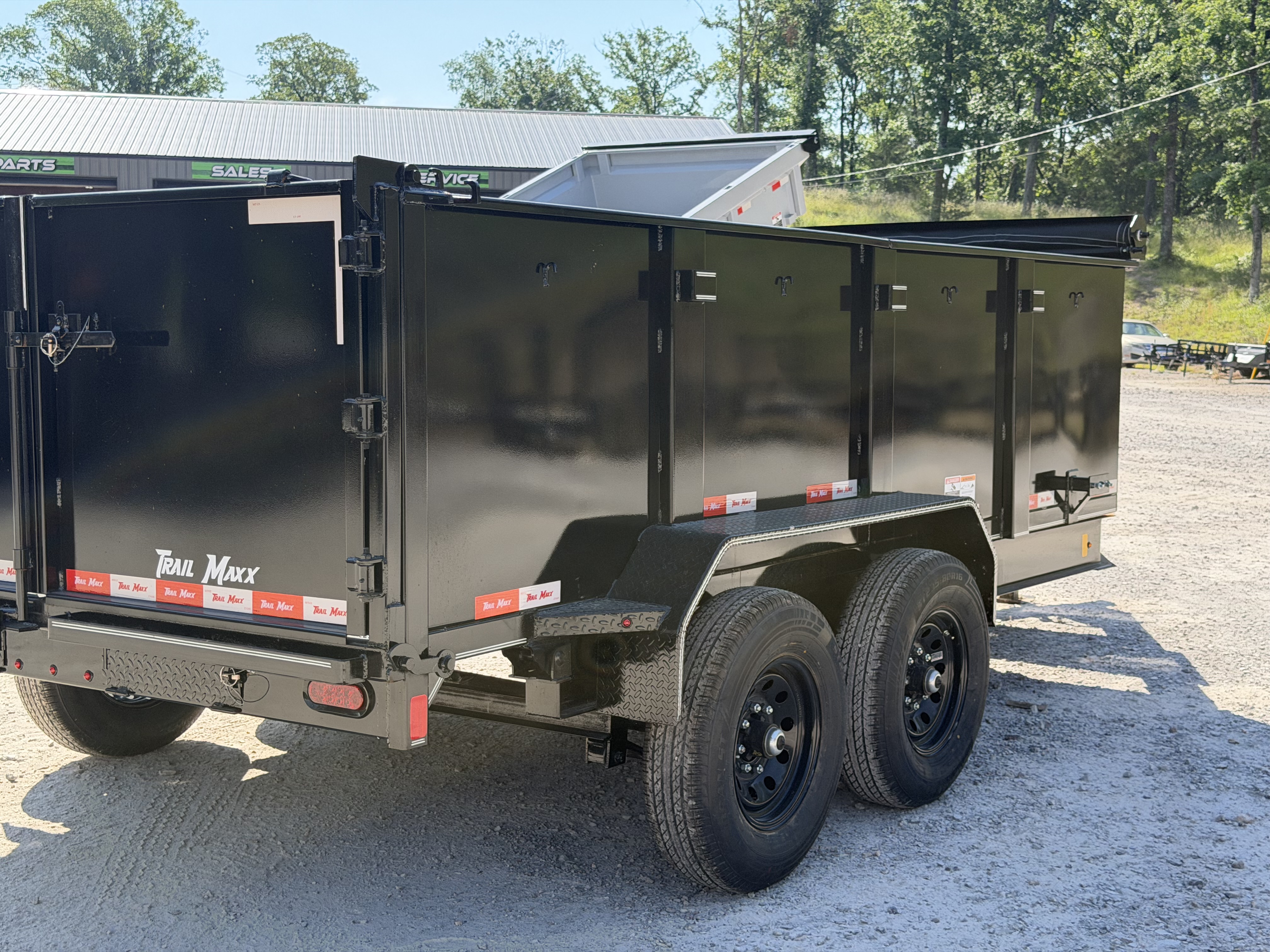 New 2026 Trail Maxx 83X14 HIGH SIDE 14K GVWR Dump Trailer
