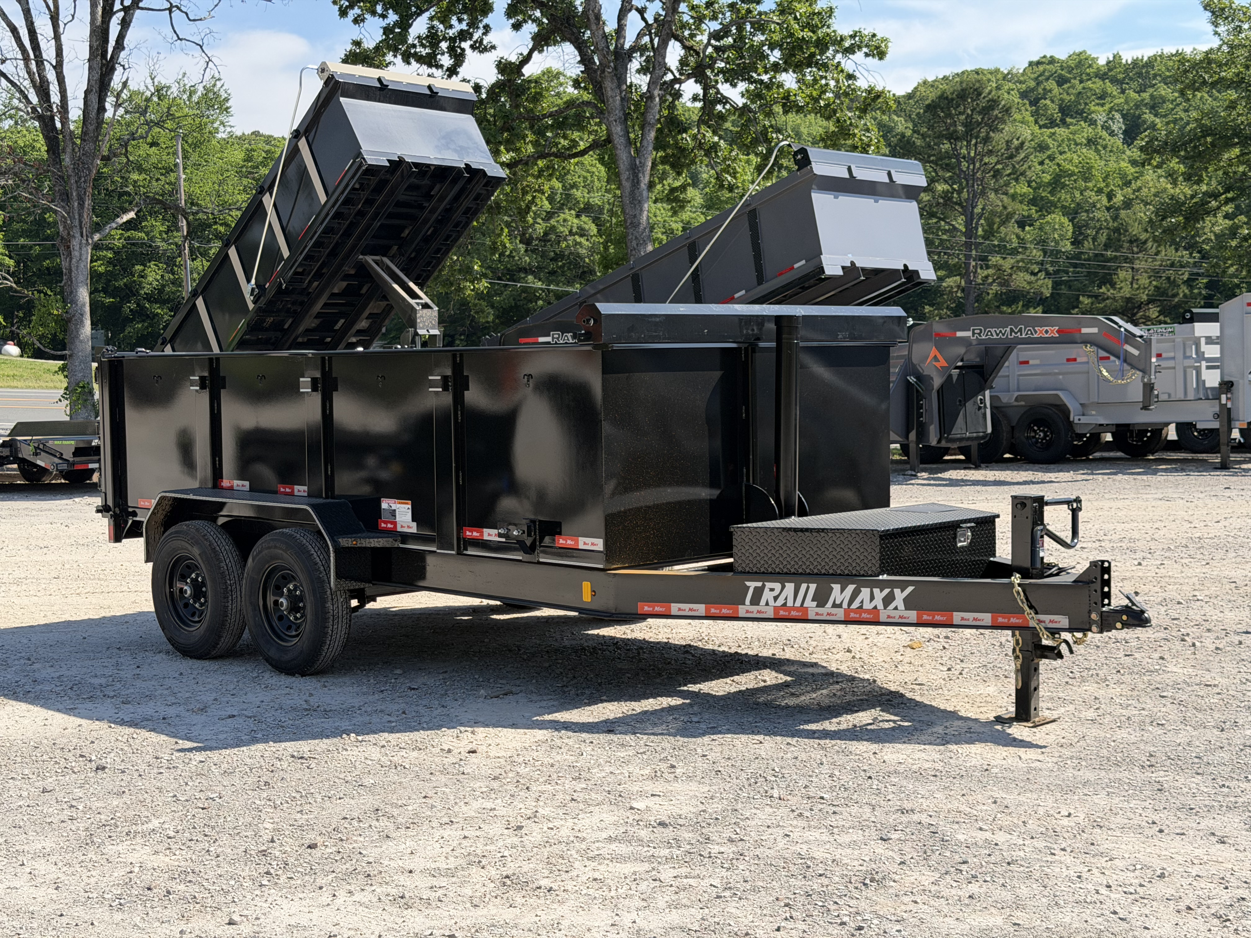 New 2026 Trail Maxx 83X14 HIGH SIDE 14K GVWR Dump Trailer