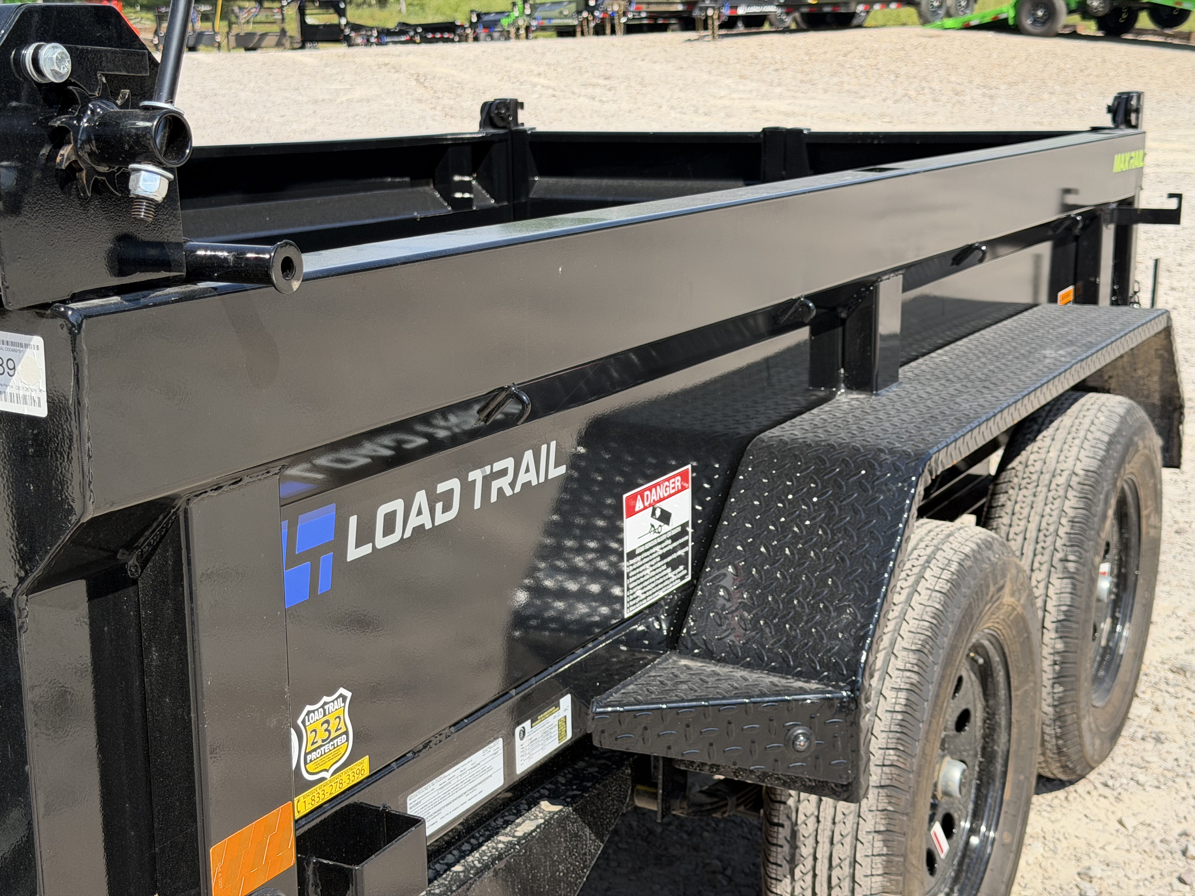 New 2026 Load Trail 5X10 7K GVWR 18" SIDE Dump Trailer