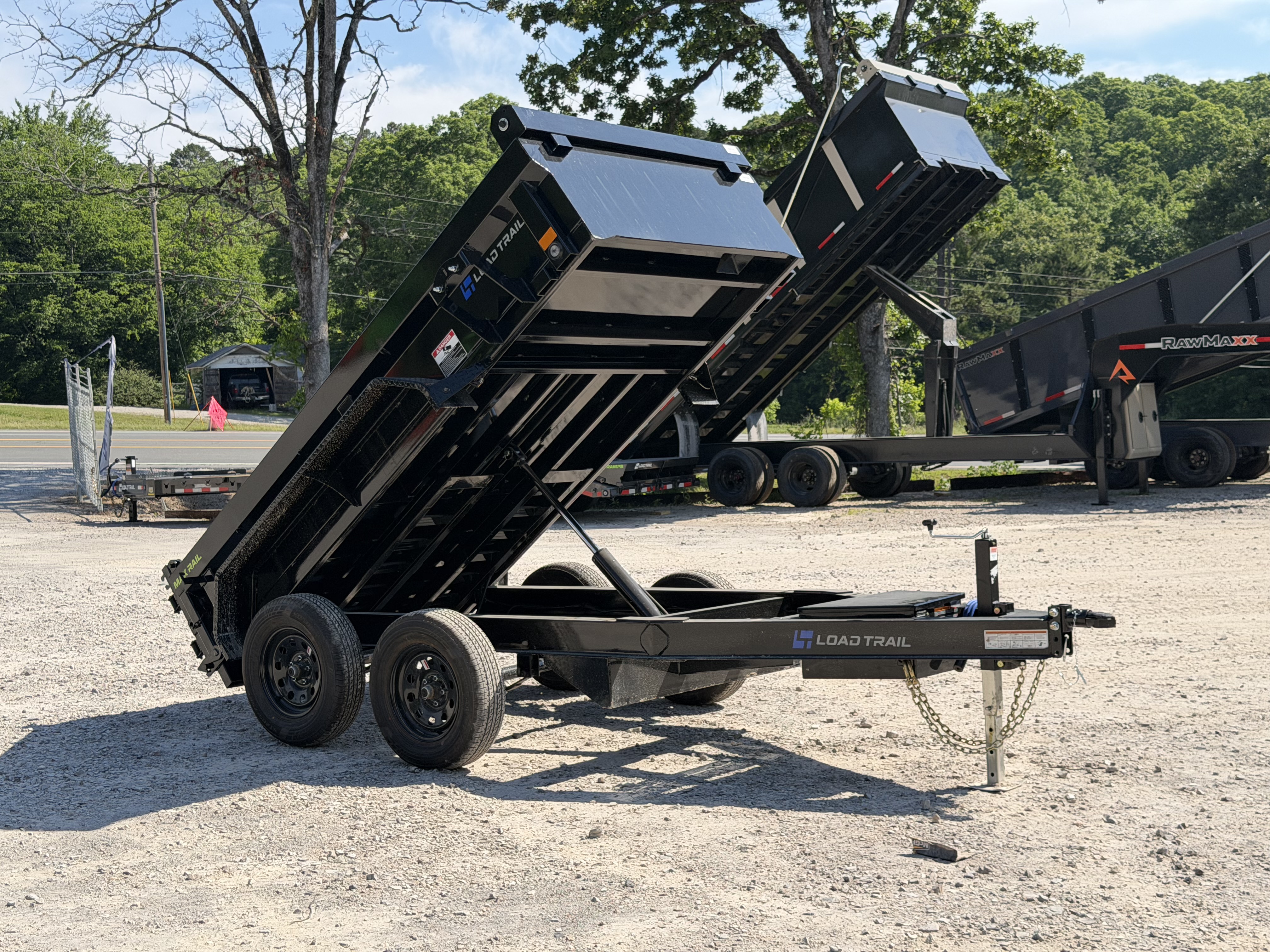 New 2026 Load Trail 5X10 7K GVWR 18  SIDE Dump Trailer