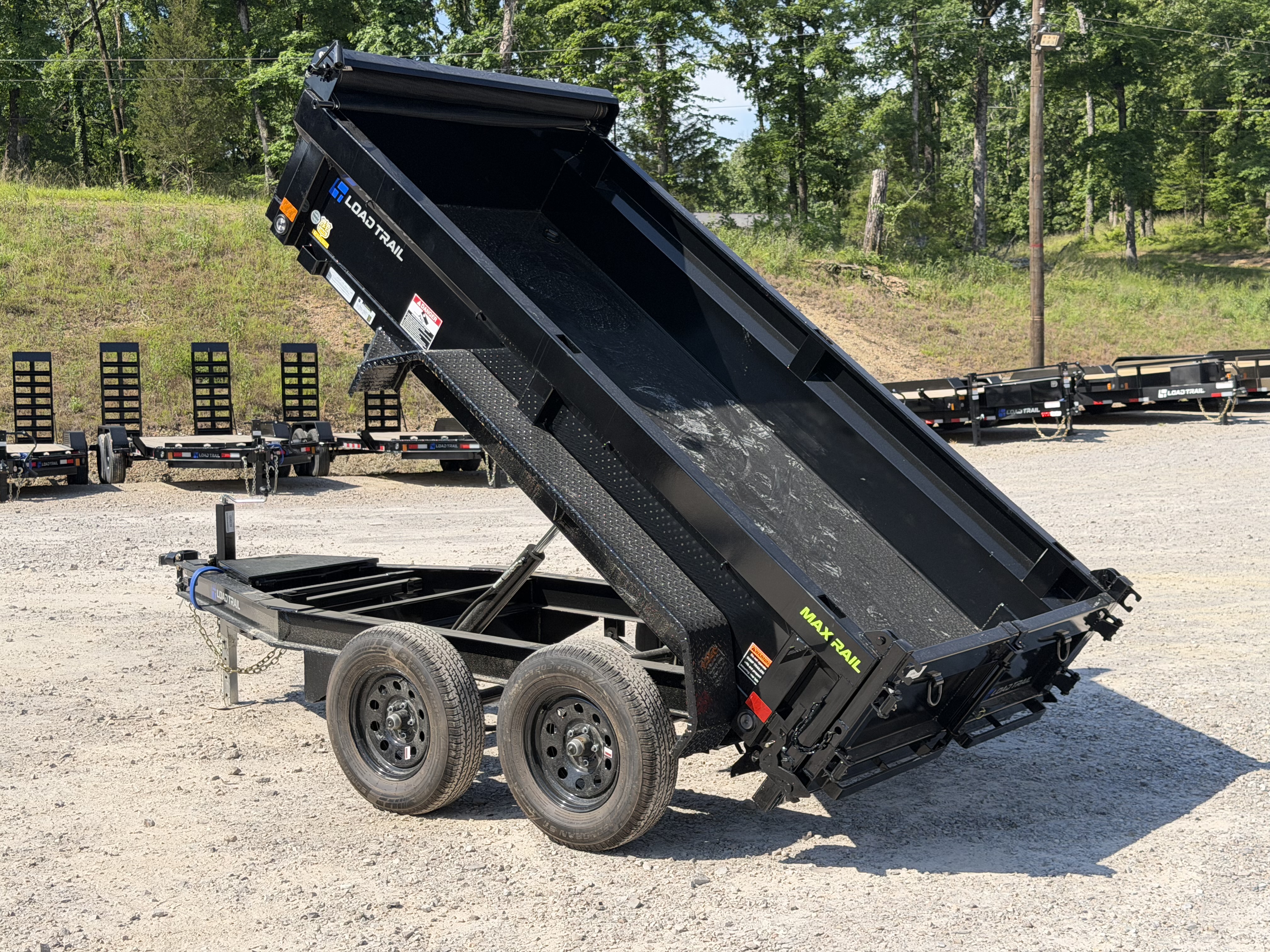 New 2026 Load Trail 5X10 7K GVWR 18" SIDE Dump Trailer
