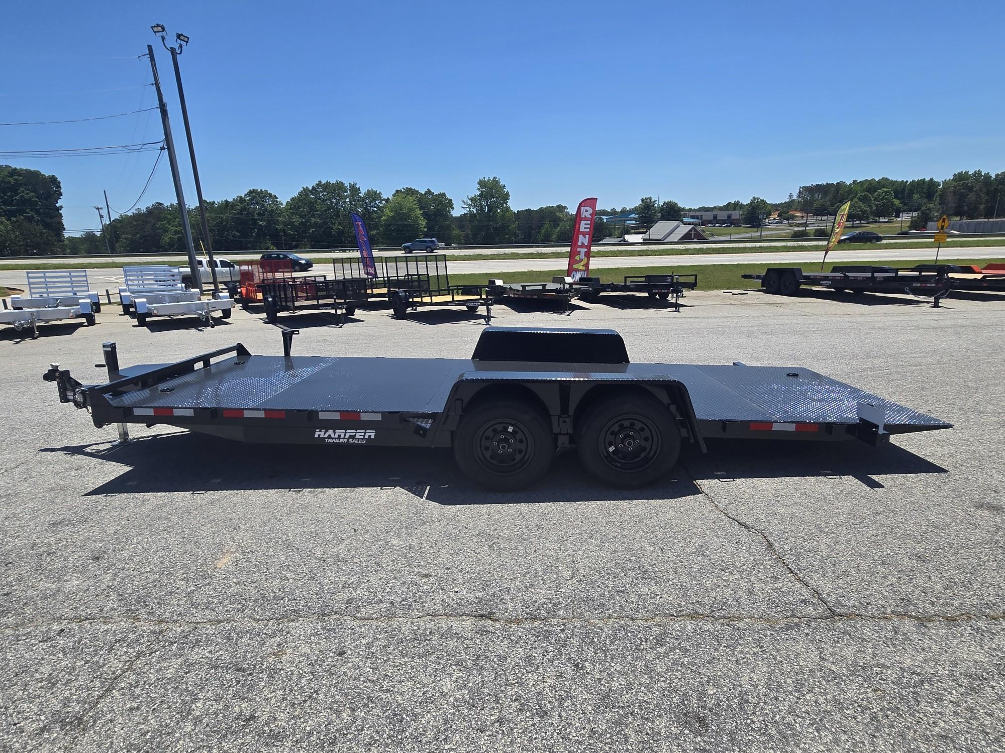 New 2026 DOWN 2 EARTH 20' 7K POWER TILT CAR HAULER