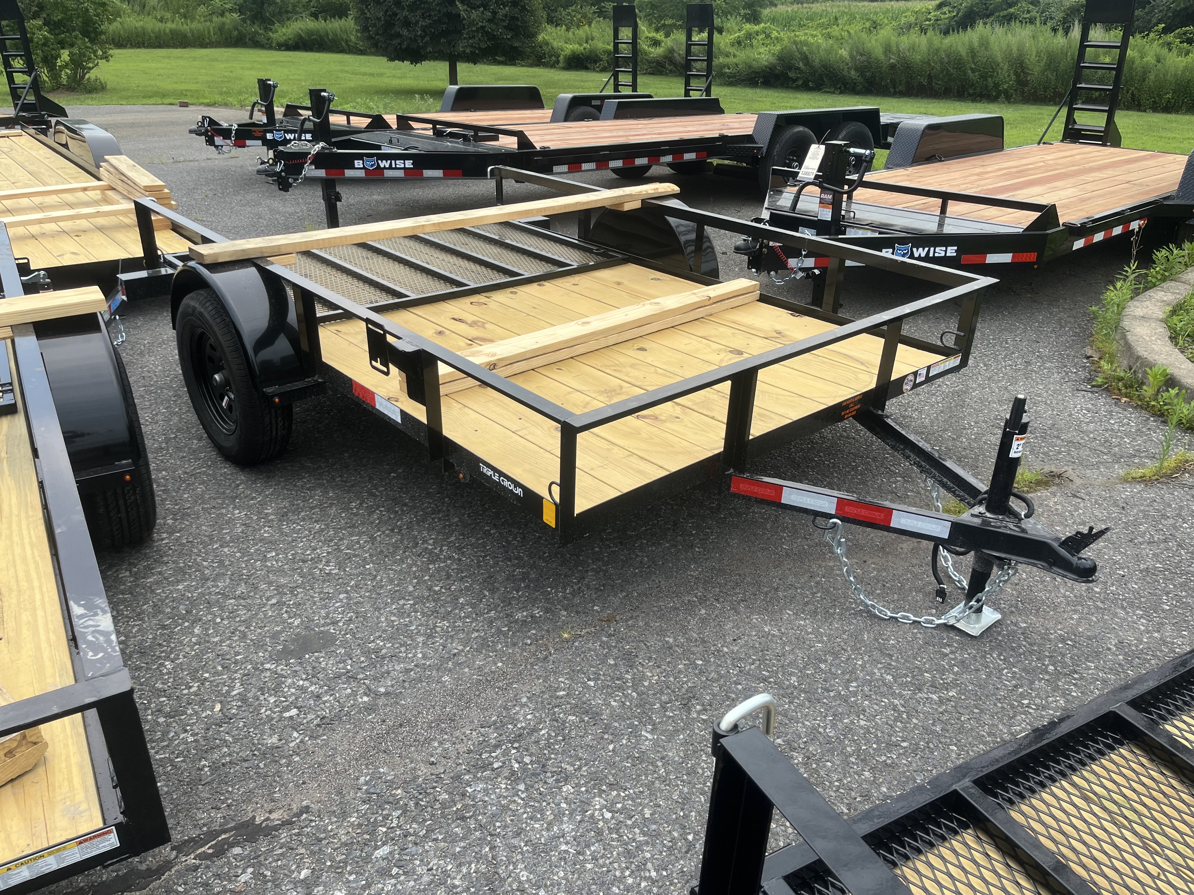 New 2025 Triple Crown Trailers U6X10S Utility Trailer