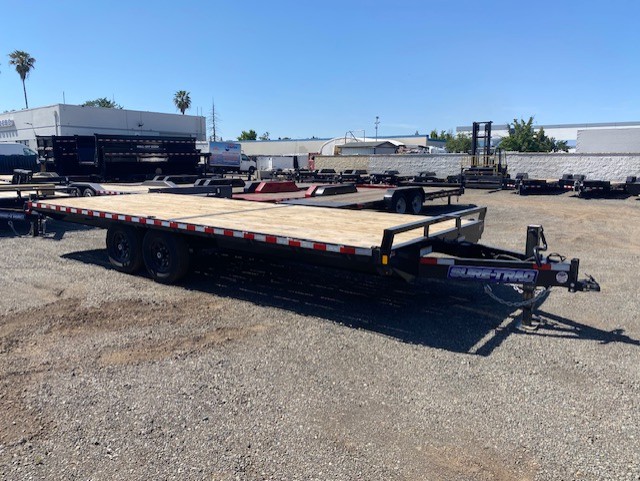 New 2025 Sure-Trac ST10222SDDO-B-150 Deckover Trailer