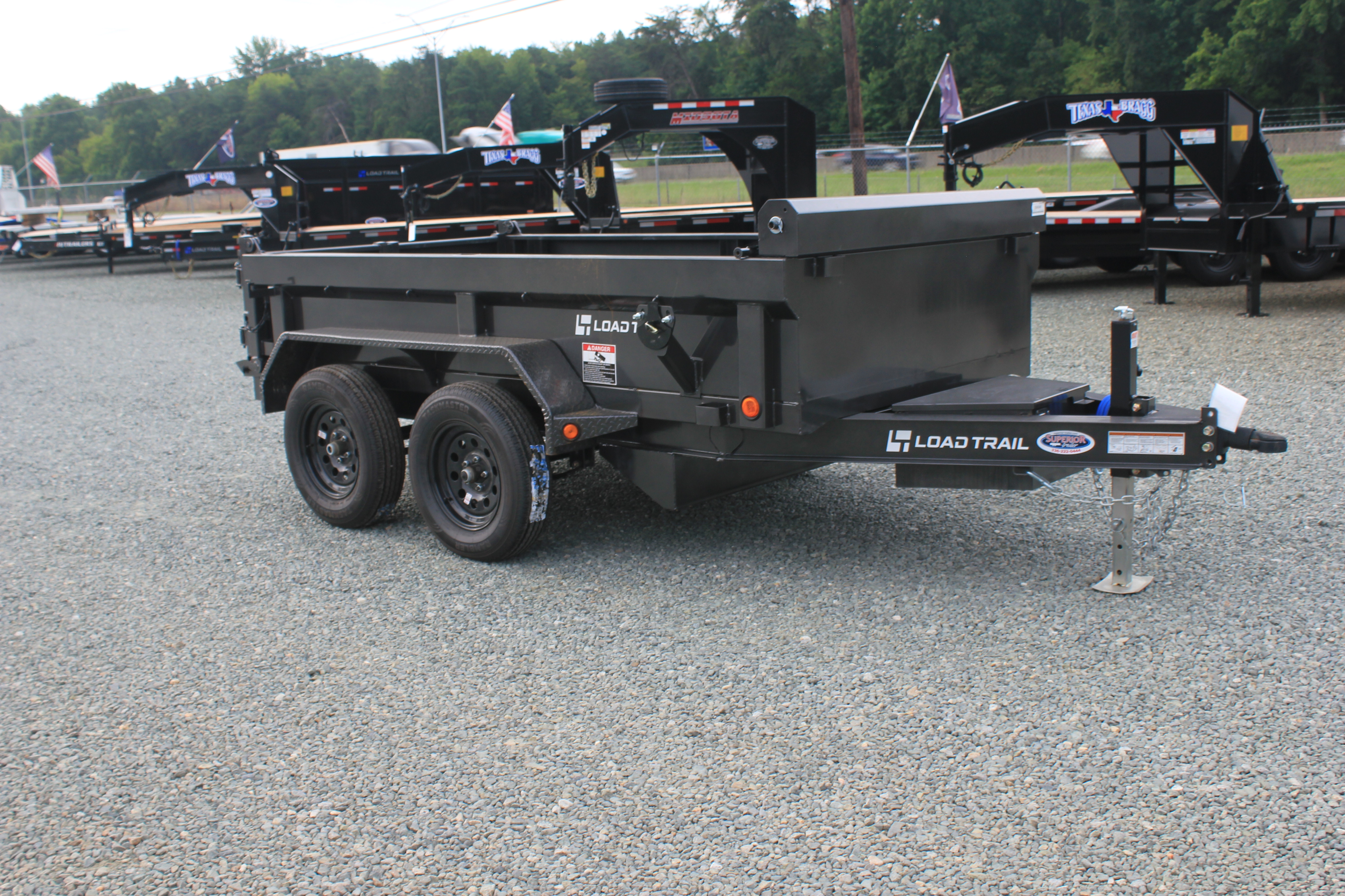 New 2025 Load Trail DE 5x10 7K Dump Trailer