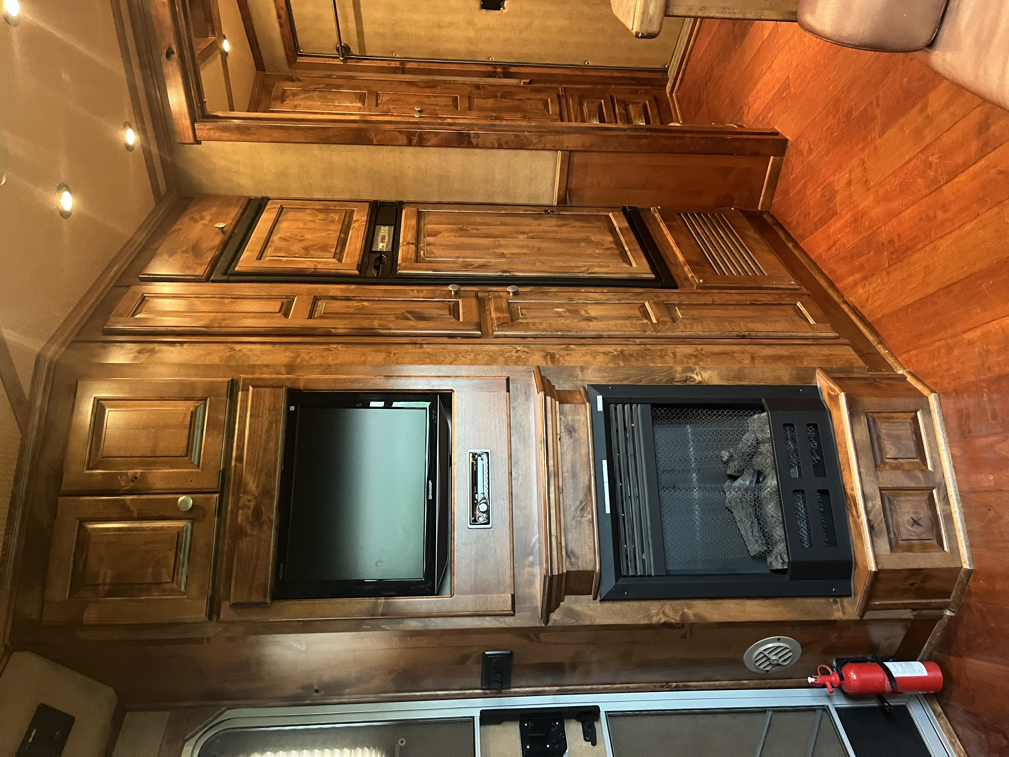 Used 2008 4-Star Trailers 3H 13' Trail Boss Conversions LQ Horse Trailer