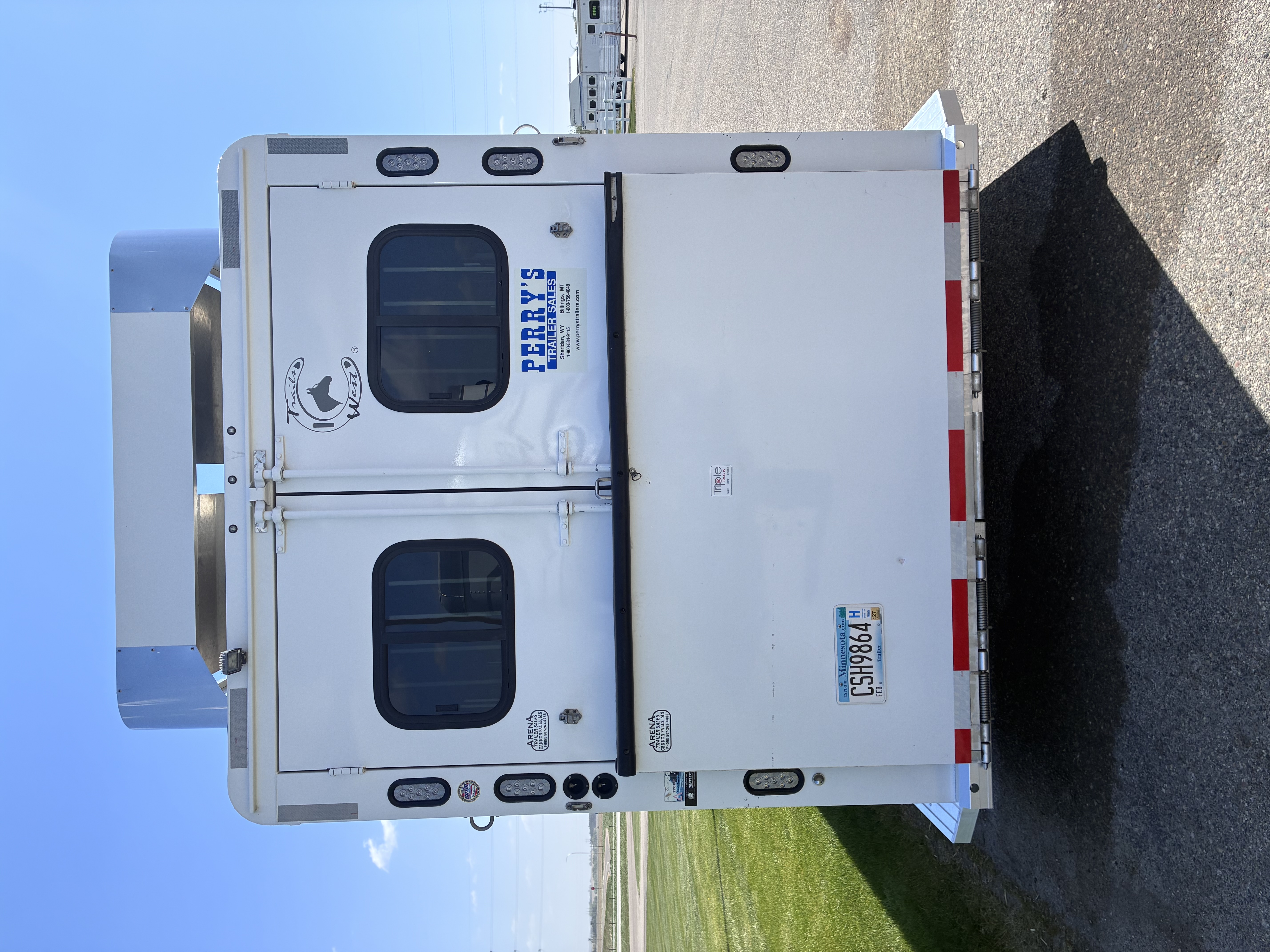 Used 2019 Trails West 5H LQ Horse Trailer