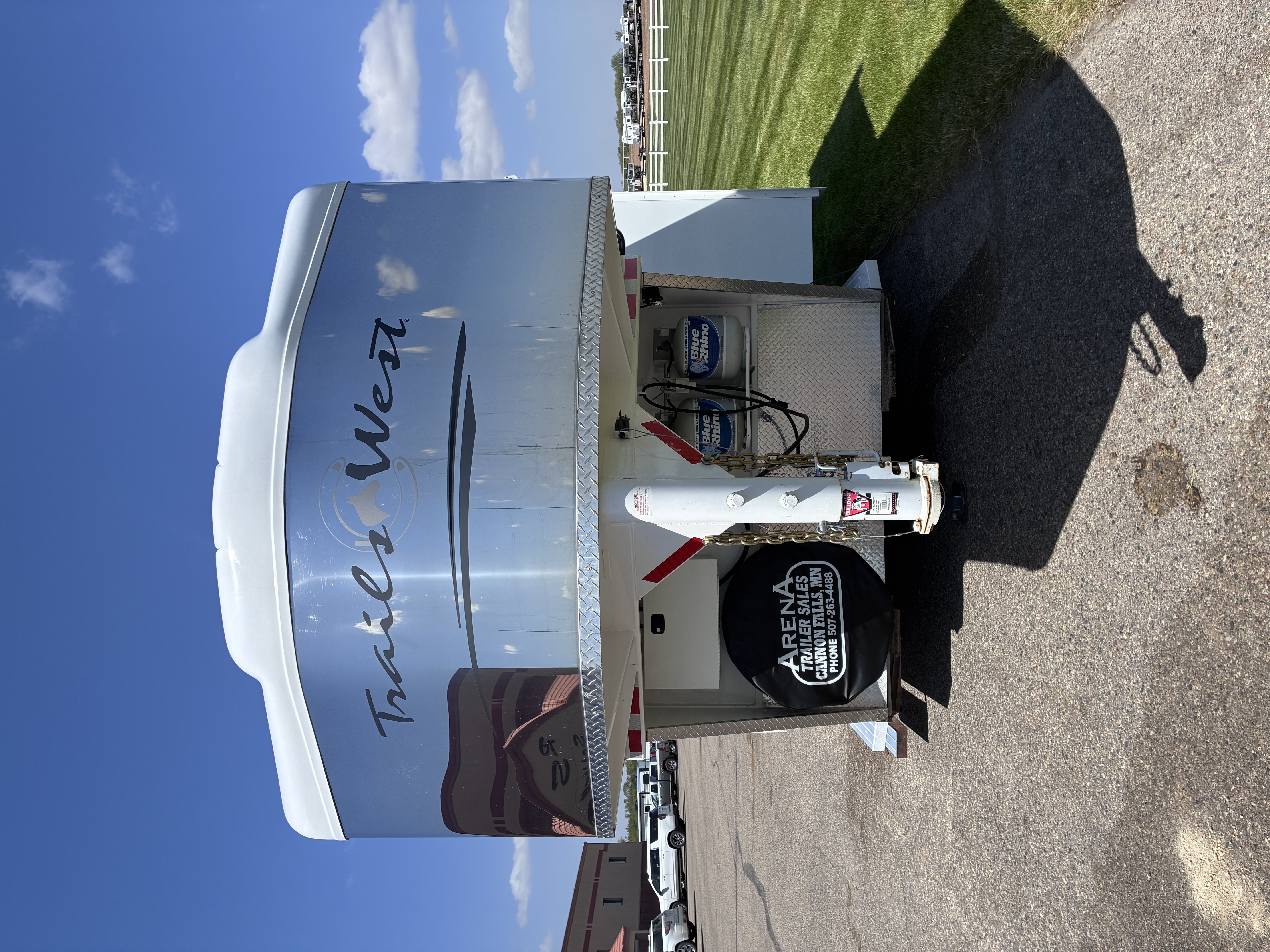 Used 2019 Trails West 5H LQ Horse Trailer
