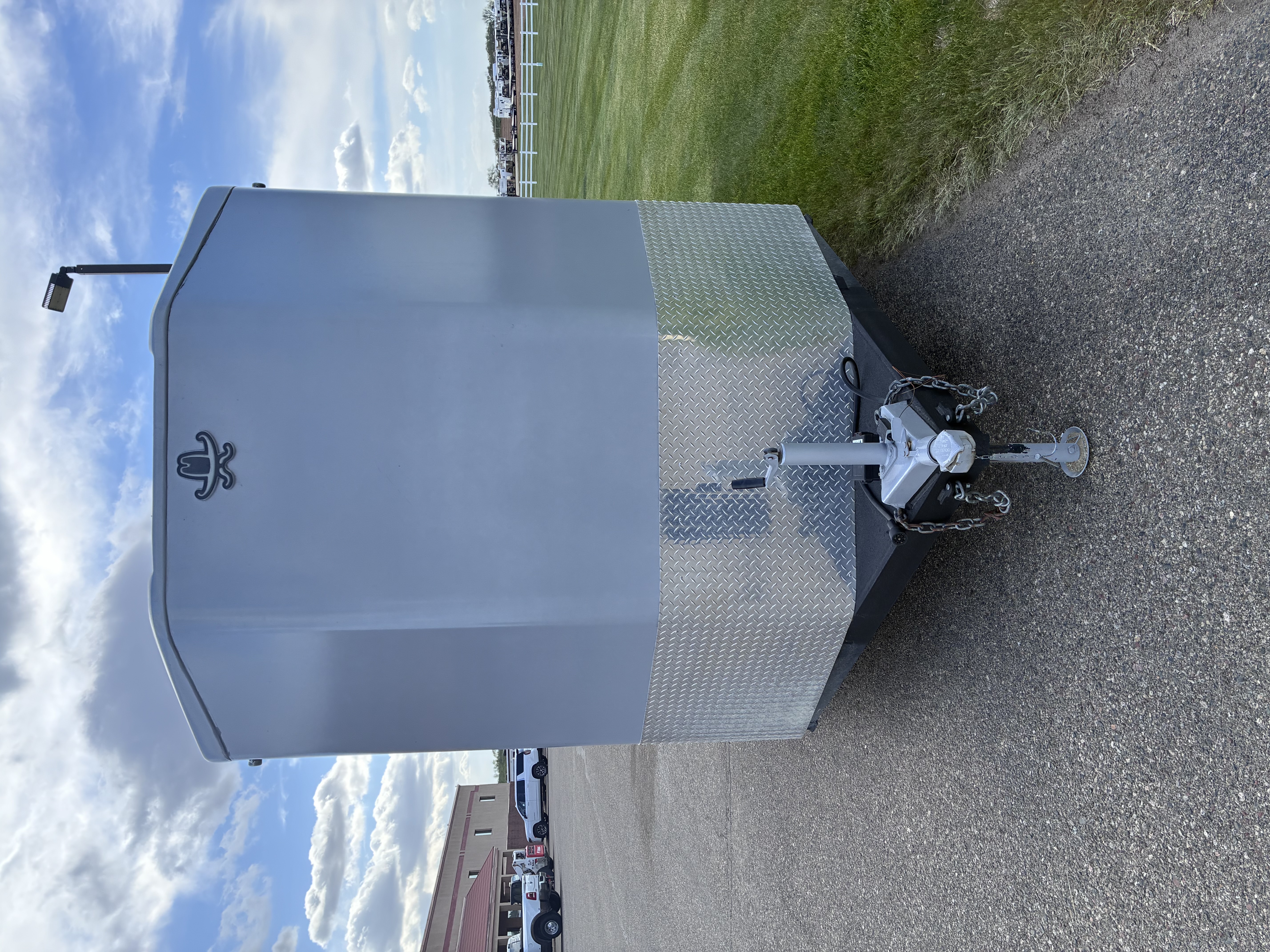 Used 2023 Titan Trailer 2 Horse Bumper Pull Horse Trailer