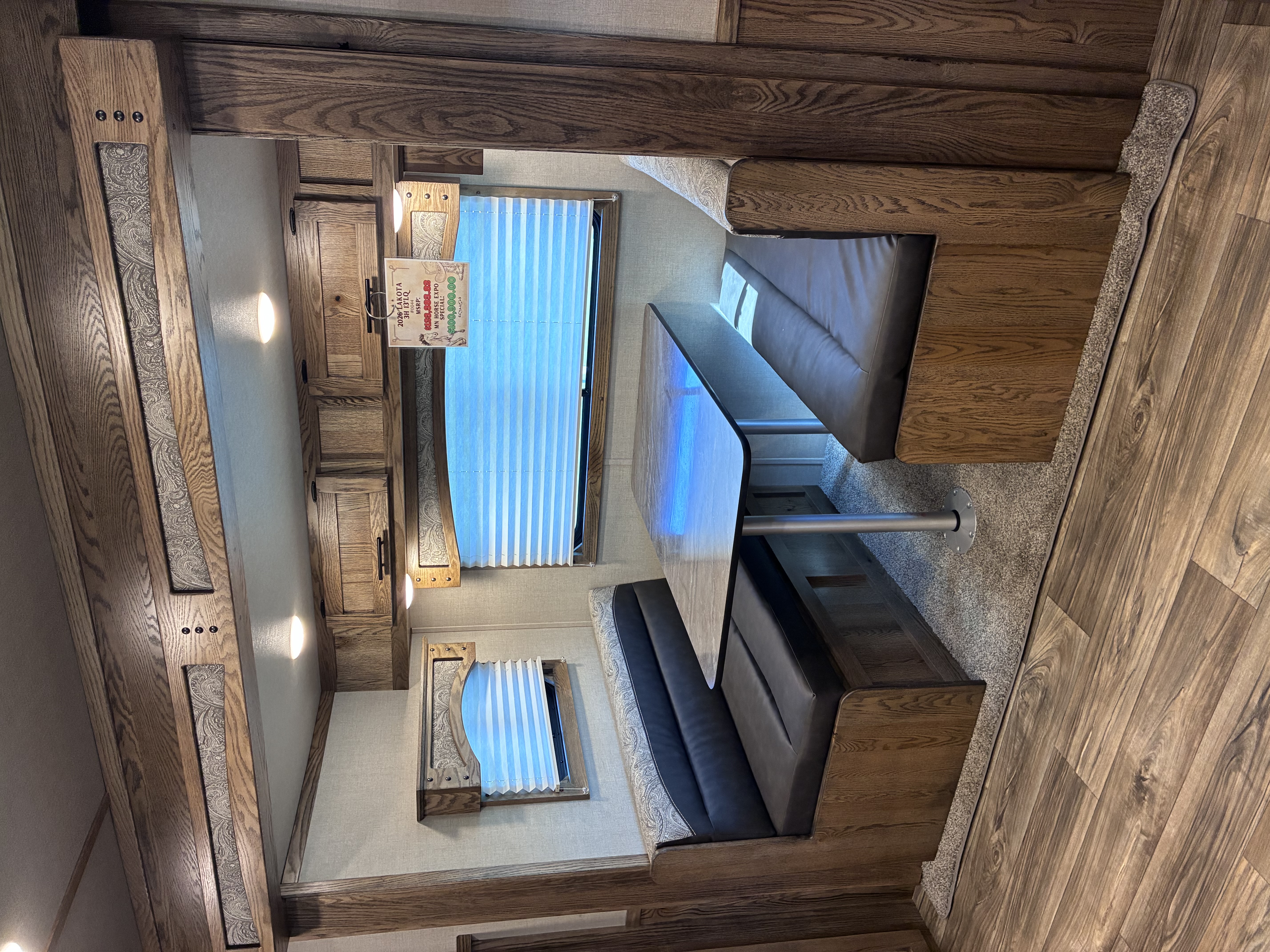 New 2027 Lakota 3H 13' LQ with Outdoor Kitchen Horse Trailer