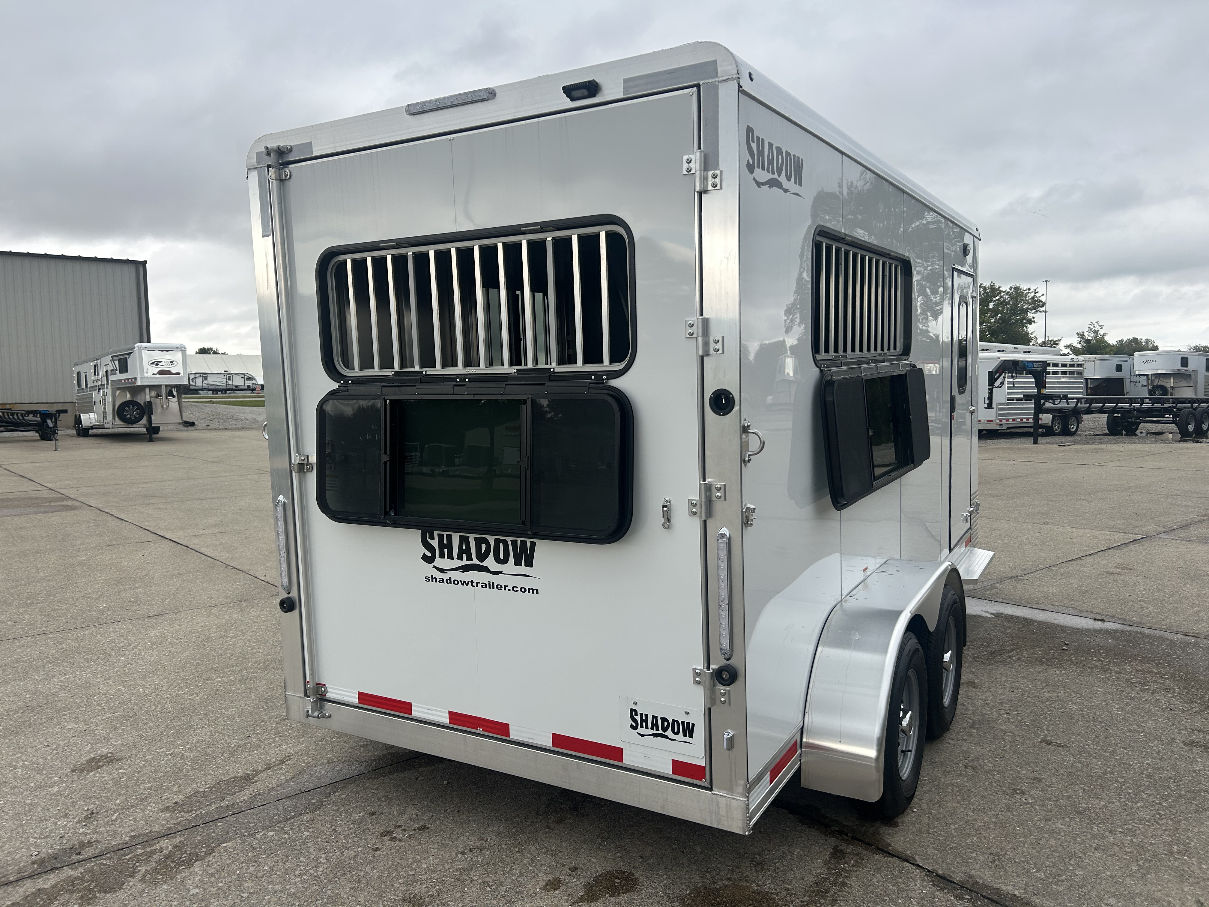New 2026 Shadow 3 Horse Slant BP Horse Trailer