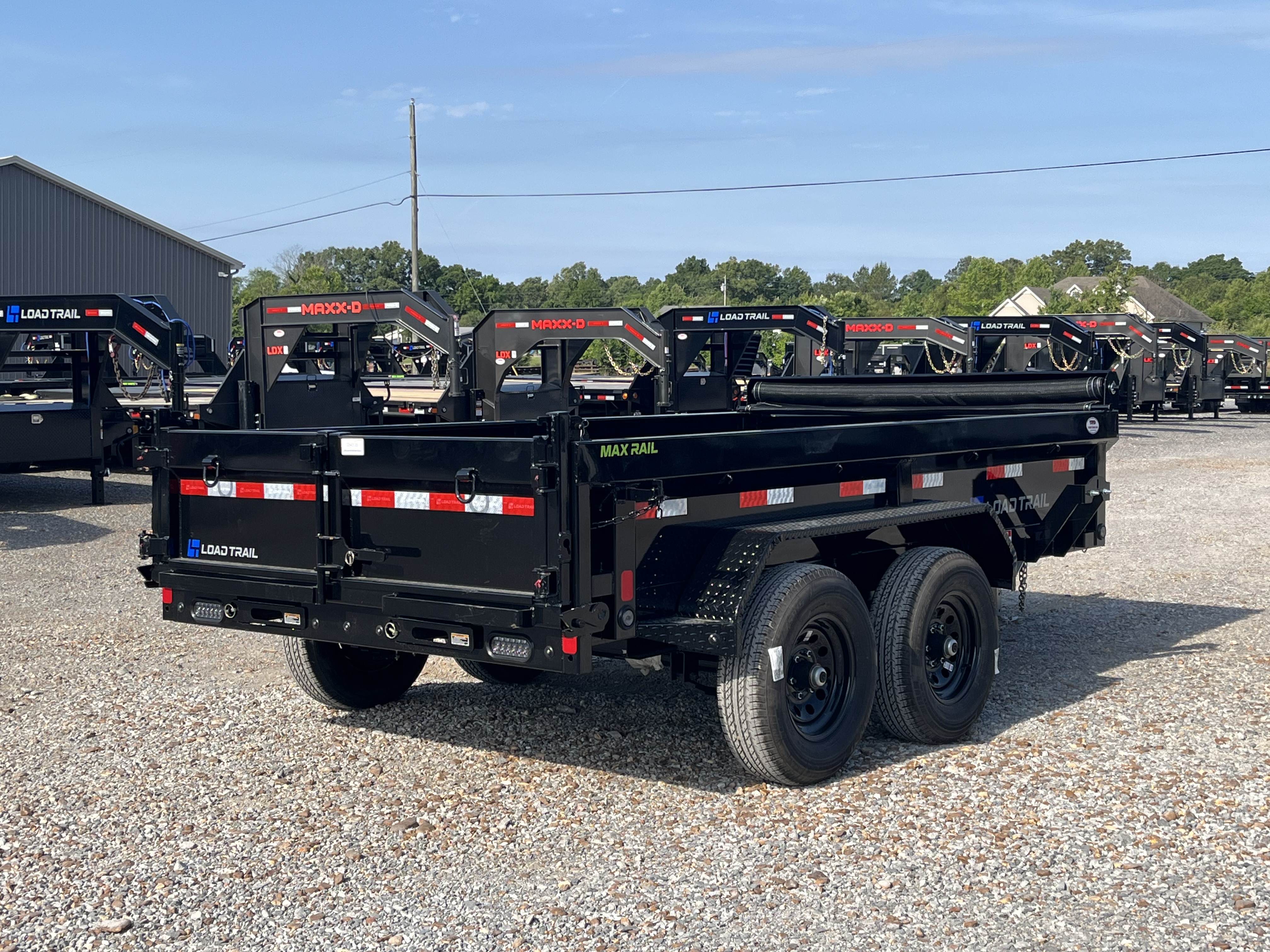 New 2026 Load Trail 72" x 12' 10k ECO Dump Trailer