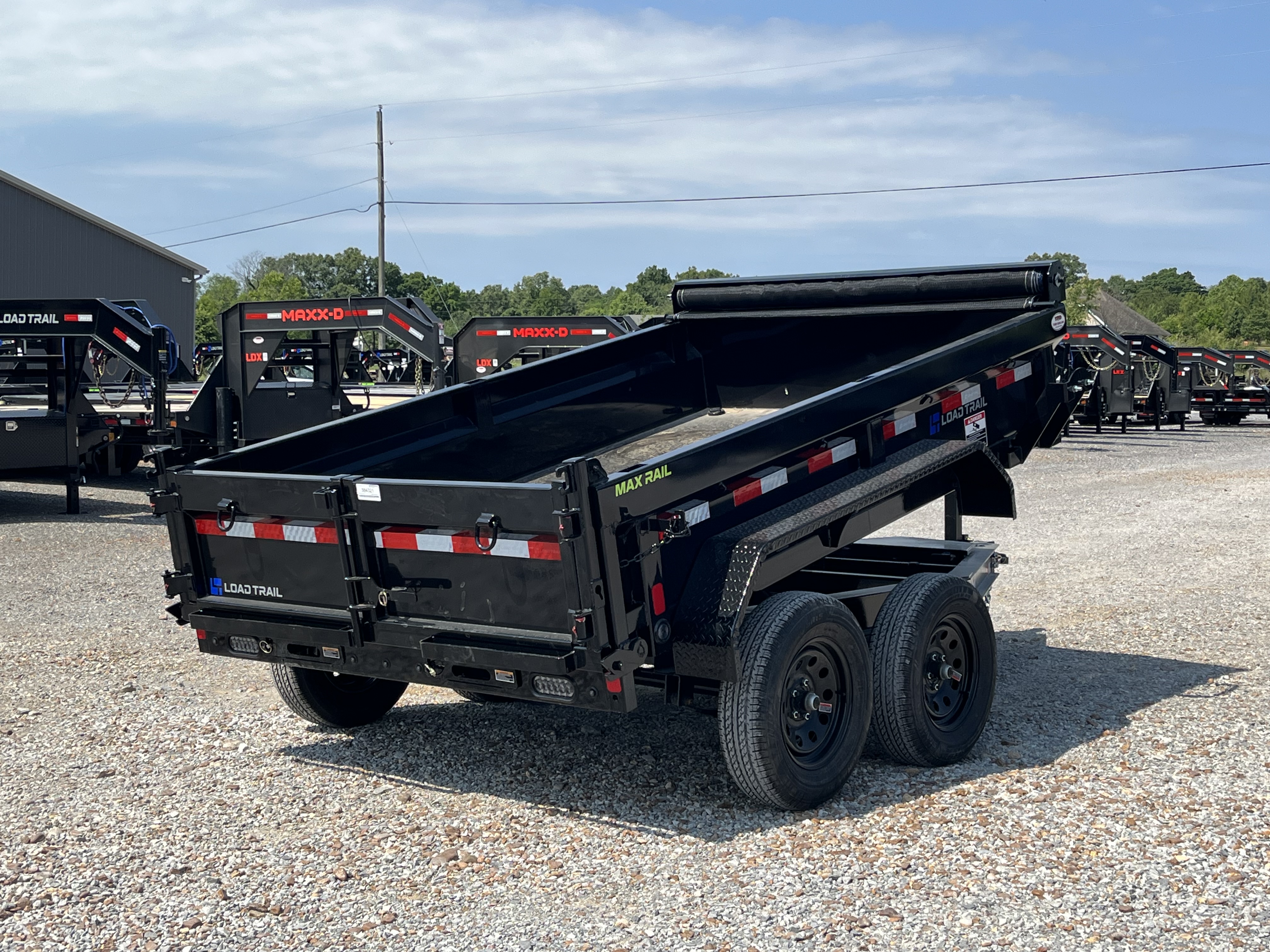 New 2026 LOAD TRAIL 72"X10' 7K ECO Dump Trailer
