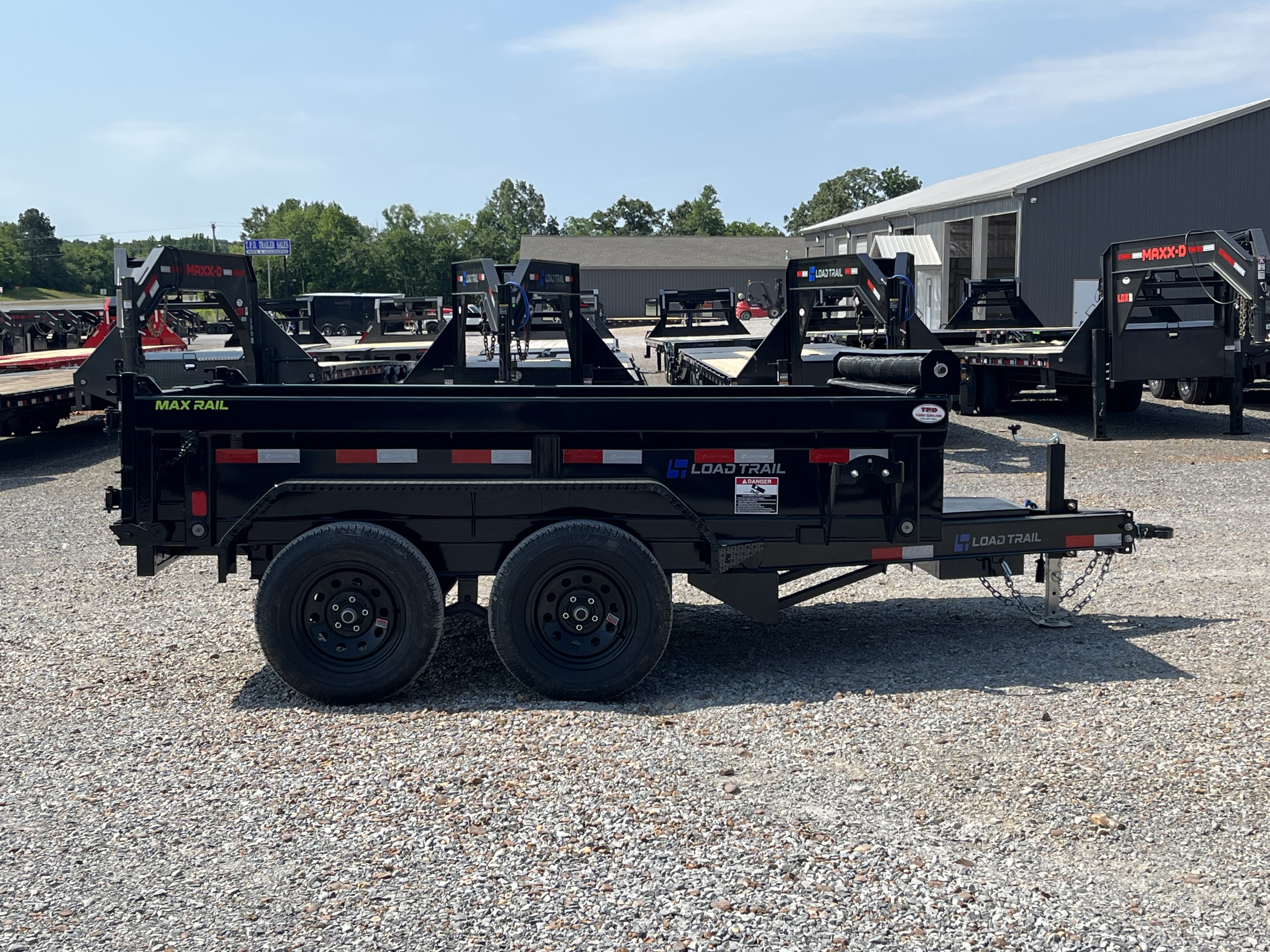 New 2026 LOAD TRAIL 72"X10' 7K ECO Dump Trailer