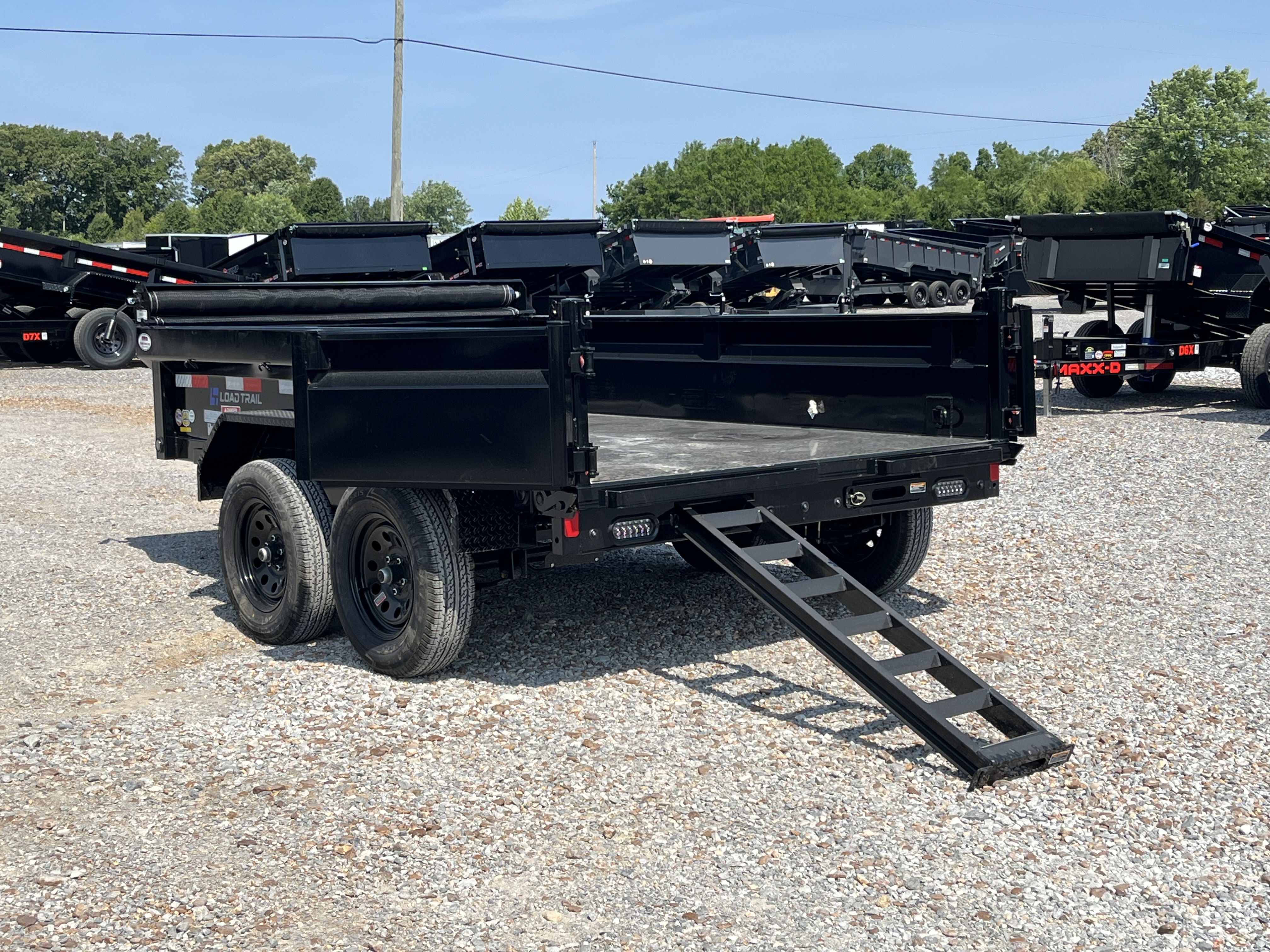 New 2026 LOAD TRAIL 72"X10' 7K ECO Dump Trailer