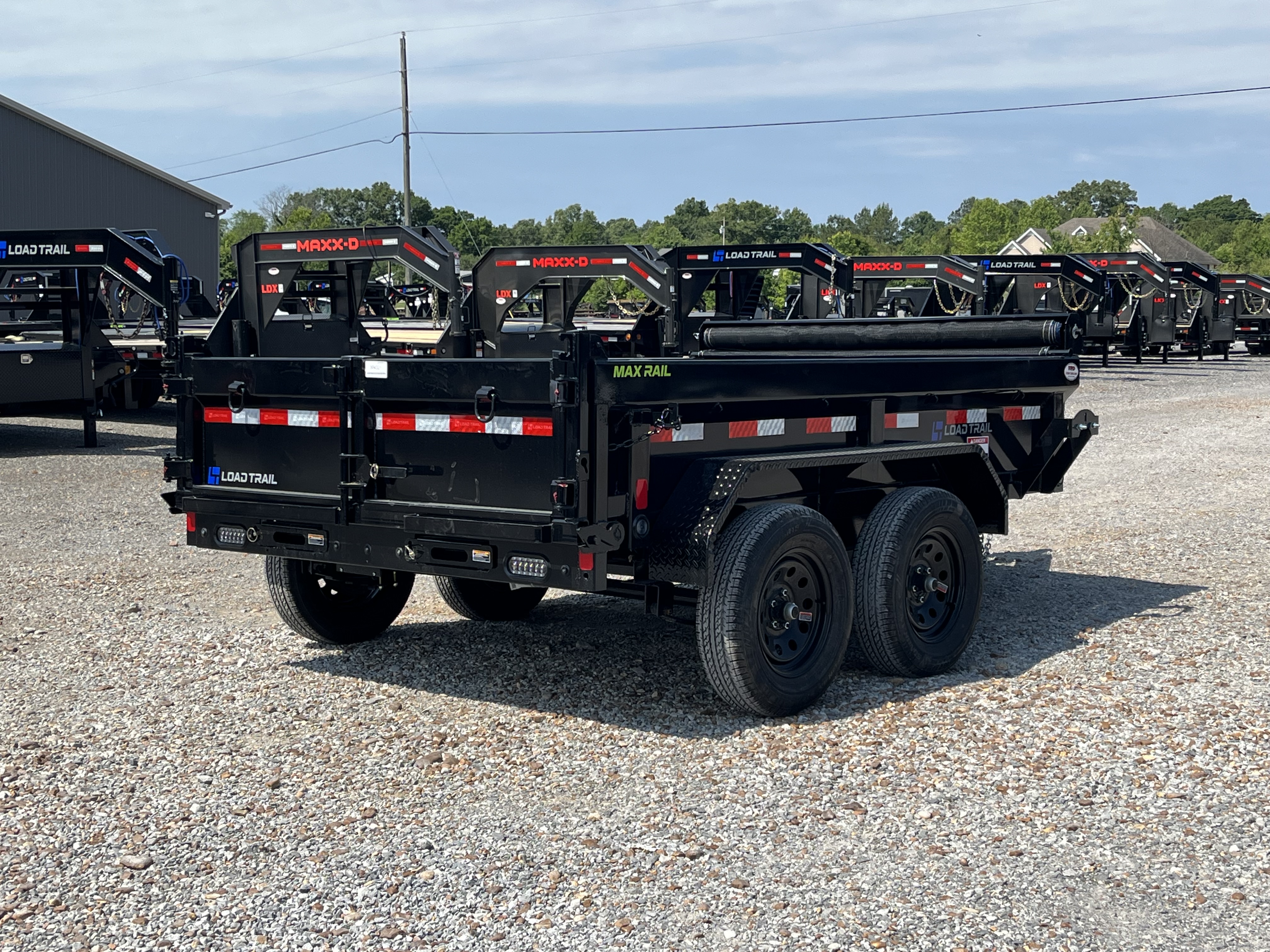 New 2026 LOAD TRAIL 72"X10' 7K ECO Dump Trailer
