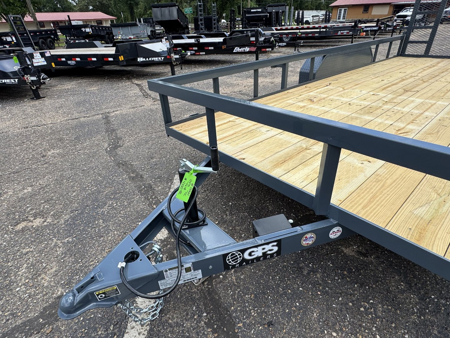 New 2026 GPS Trailers GTT7187K TA Utility Trailer